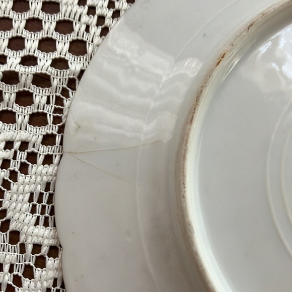 Antique Vintage Set/2 Plates - "Sevres" Portrait Plates - Picture 12 of 16